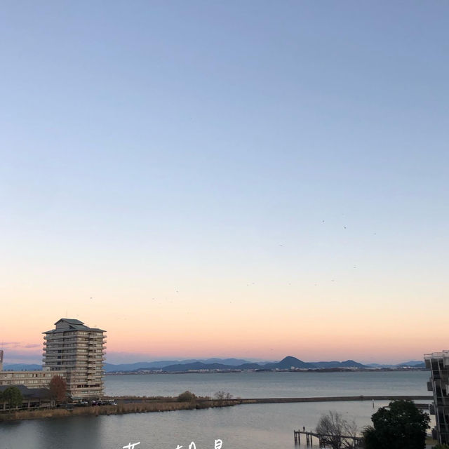 京都琵琶湖絕美溫泉旅館🌅