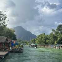 Laos Floating House  (Meuang Feuang)