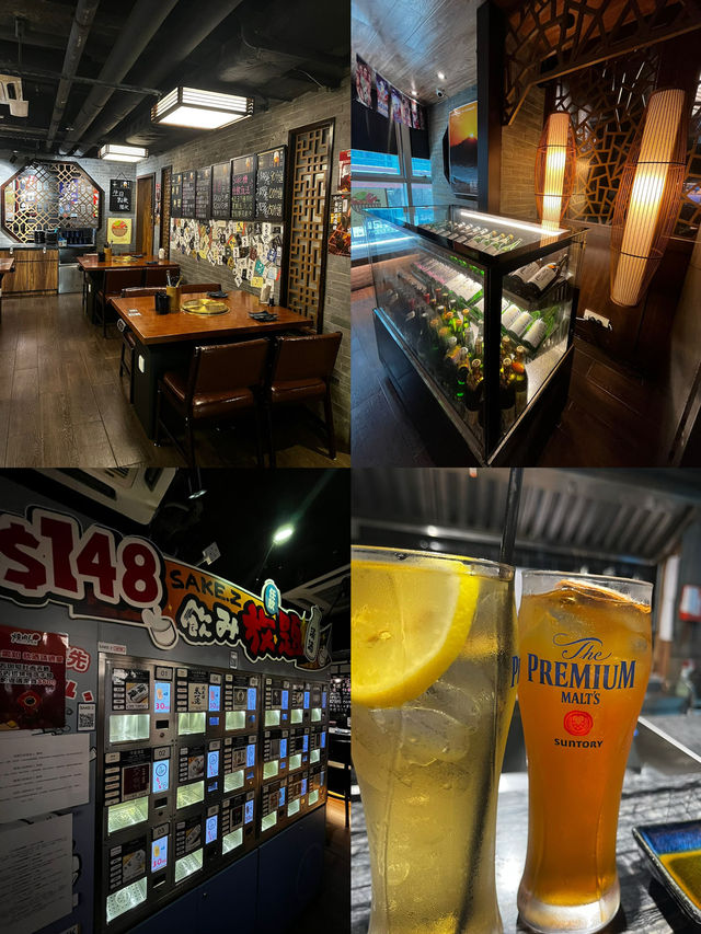 隱藏在城市喧囂中的日式居酒屋🏮