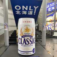 札幌ビール工場で作りたてのビールをテイスティング🍺