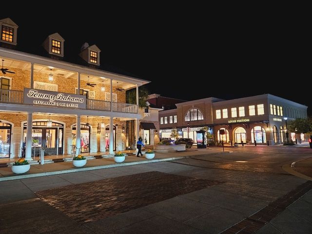 A nightout at Market Street, The Woodlands at Texas