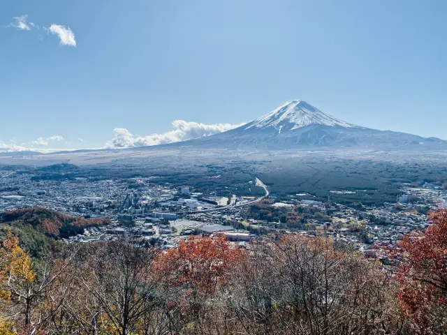 🇯🇵 富士山河口湖全景觀賞方法