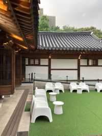 ソウル《東大入口駅》公園内にある韓屋造りのカフェ