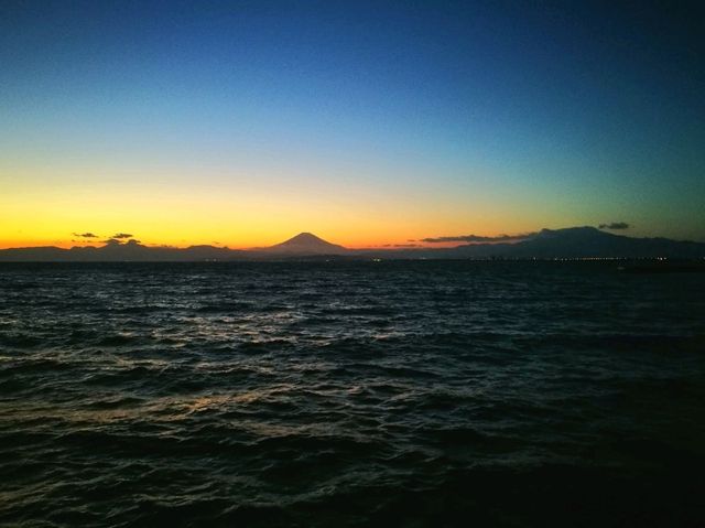 江之島 神奈川最美日落
