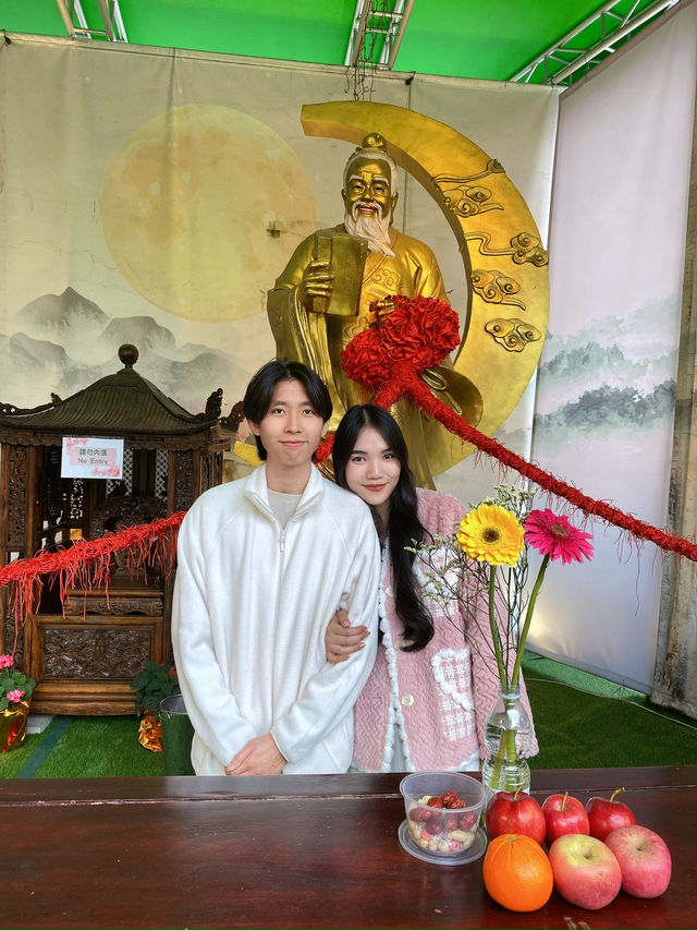 มูจนได้แฟนที่วัดด้ายแดงฮ่องกง วัดหวังต้าเซียน❤️🇭🇰