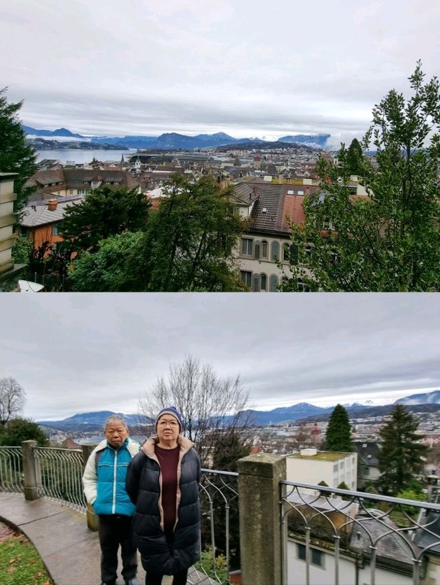 🇨🇭 Best viewpoint in Lucerne 