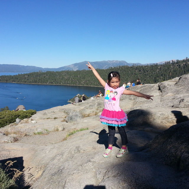 Discover the Famous Scenic Lake Tahoe Emerald Bay in Summer 