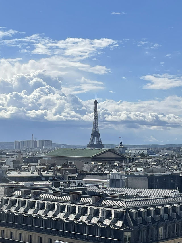 프랑스/파리🇫🇷 백화점에서 보는 파리의 환상적인 뷰✨