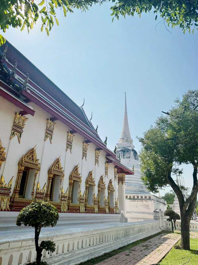 วัดสุวรรณดารามราชวรวิหาร วัดสวยในอยุธยา🌸