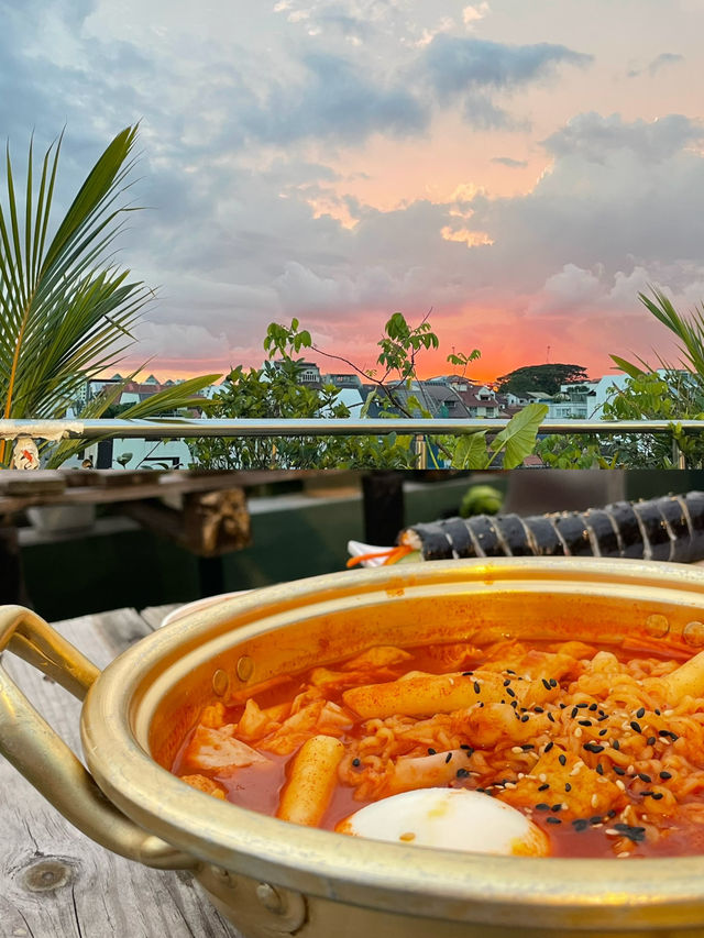 Sunset Views & Korean Comfort Food: Beauty World's Hidden Gem