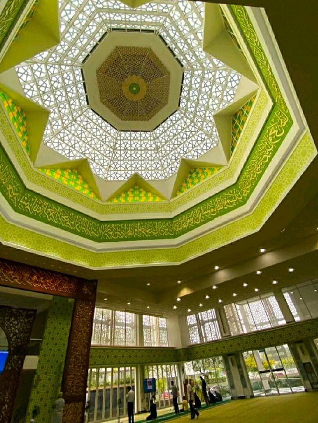 BEAUTIFUL MOSQUE IN CYBERJAYA.