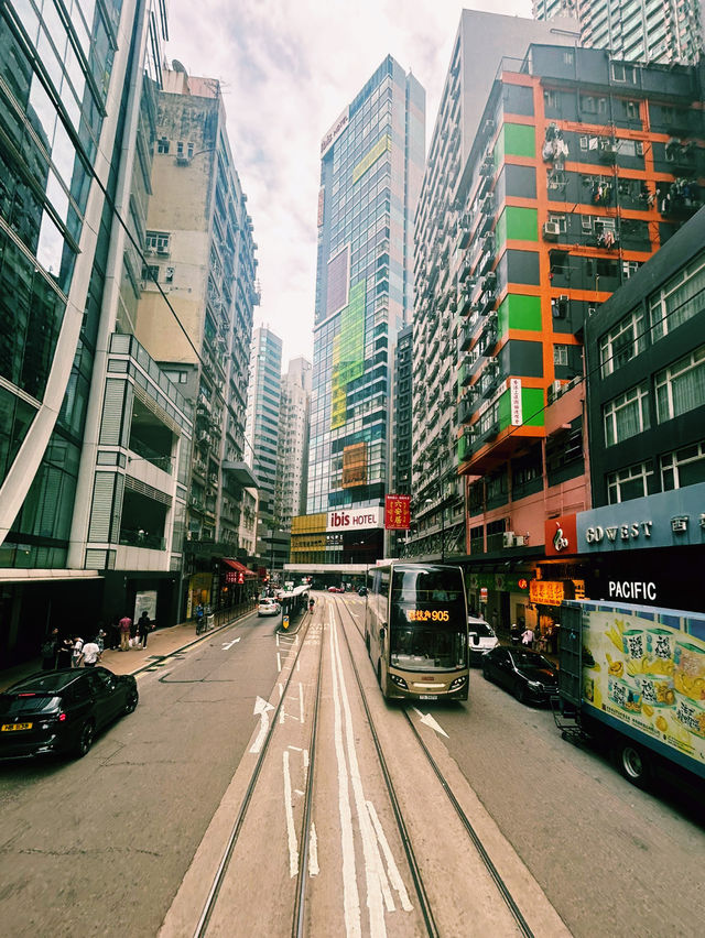 レトロなトラムに揺られて、香港の街を満喫🚋✨