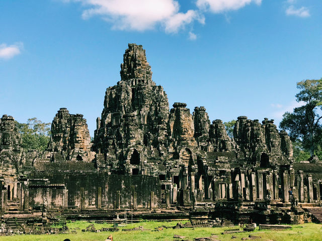 The Enigmatic Smiles of Bayon Temple