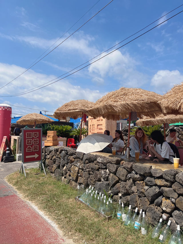 牛島必吃花生🥜夾心冰/ Bonjeompi Nu濟州島🏖️