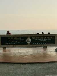 A Magical Evening at Melaka Straits Mosque