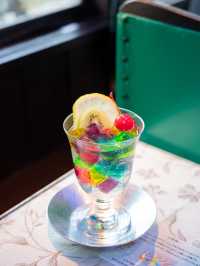 【京都】青い光に包まれる幻想的な喫茶「ソワレ」🍸 🍹 🍒