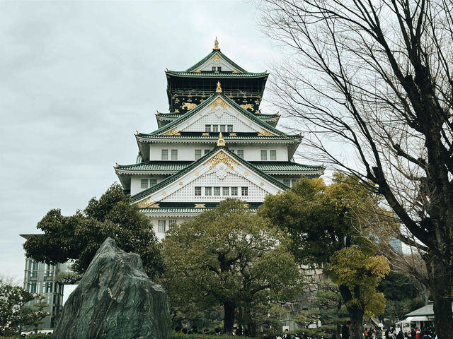 驚豔大阪城：一日遊的歷史與美景之旅 🏯🌸