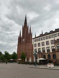 A worth visiting neo-gothic Church in Wiesbaden, Germany 