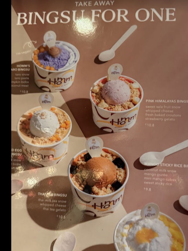 Thai themed desserts 