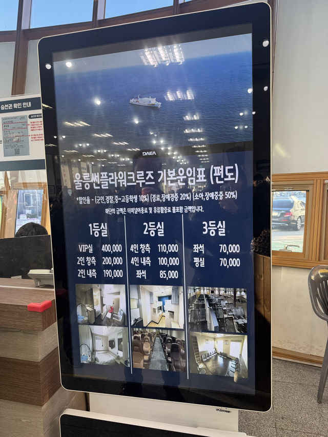 울진 후포항에서 크루즈 타기 전, 설레는 새벽 기다림