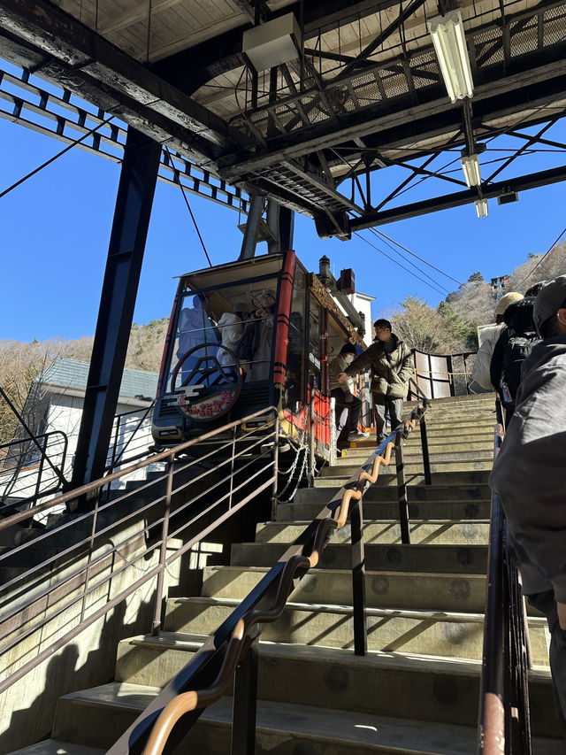 搭天上山公園纜車🚡鳥瞰河口湖嘆絕景富士山🗻