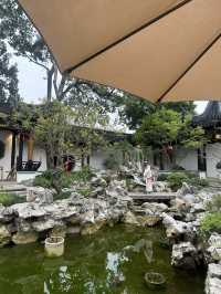 【中国🇨🇳蘇州】中国庭園が美しい茶館で優雅なカフェタイム