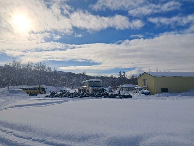 北海道旅遊🥳喜茂別路線雪場❄️自駕動力雪橇體驗分享😍欣賞羊蹄山沿途雪景🗻