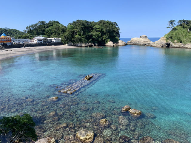 沖縄より綺麗？？堂ヶ島の海の圧倒的綺麗さ