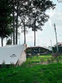คาเฟ่สายแคมป์ปิ้ง 🏕 Log 'n Talk Cafe