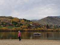 Lake Hayes, a small lake in the Lake Wakatipu Basin.