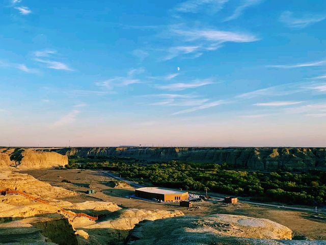 中國新疆克拉瑪依著名景點：白楊河大峽谷，適合打卡拍照📸
