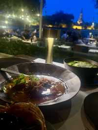【sala ayutthaya】アユタヤ有名ホテルのレストランディナー🍽🍷✨