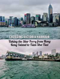 🇭🇰 Crossing Victoria Harbour: Taking the Star Ferry from Hong Kong Island to Tsim Sha Tsui