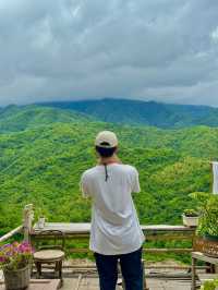 คาเฟ่ลับๆระหว่างทางที่เขาค้อ วิวสวยมาก 🍃🤍
