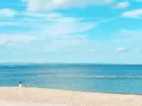 九州祕境夕陽海灘｜別府市內溫柔片刻 🏖️北濱海灘