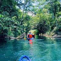 #พายเรือคายัค #ชมธรรมชาติ #น้ำผุดธรรมชาติเขาใหญ่💦