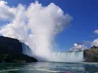 Take the Maid of the Mist tour at Niagara Falls