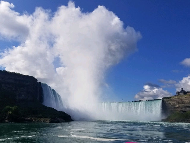 Take the Maid of the Mist tour at Niagara Falls