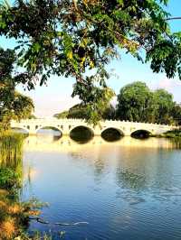 Oriental aesthetics of Double Beauty Bridge