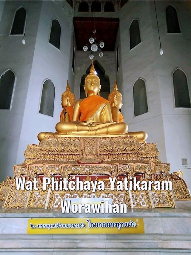 วัดพิชยญาติการามวรวิหาร สักการะหลวงพ่อดำ