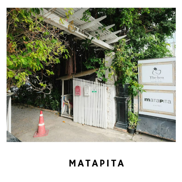 🪴 คาเฟ่ชาและขนมในสวนริมหาด: Matapita