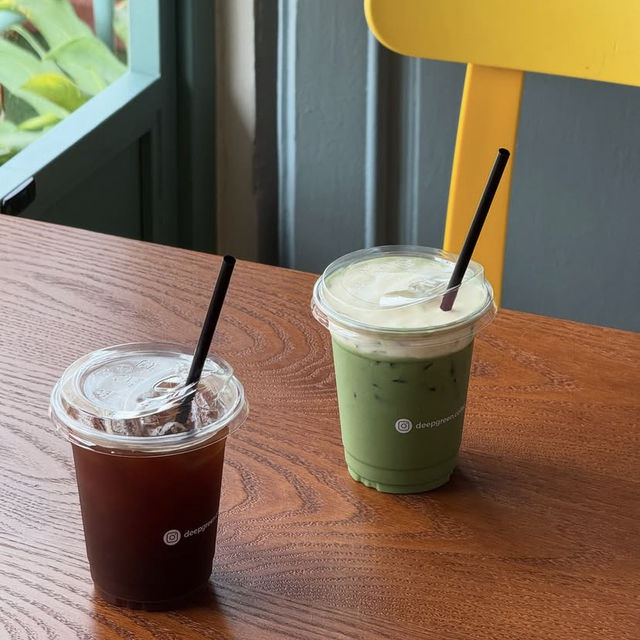 🕰️ Deep Green Coffee and Matcha ร้านนี้เปิดทุกวัน