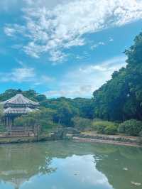 沖繩景點-識名園