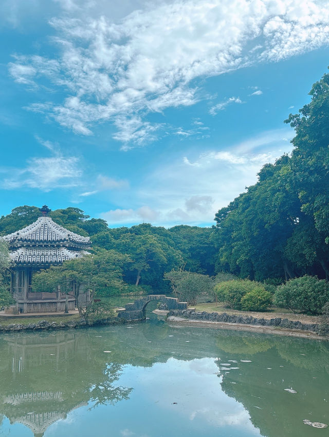 沖繩景點-識名園