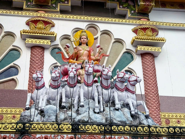 【インド・シッキム Shri Thakurbari Temple】シッキムの多様性を感じるヒンドゥー教寺院