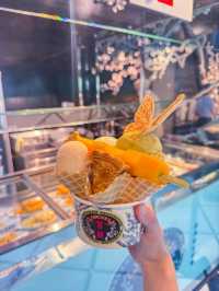 台中美食｜宮原眼科的浮誇冰淇淋