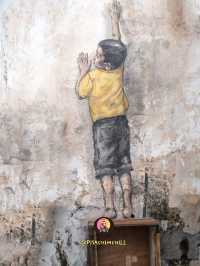 Penang Street Art  เดินเล่นชมงานศิลป์