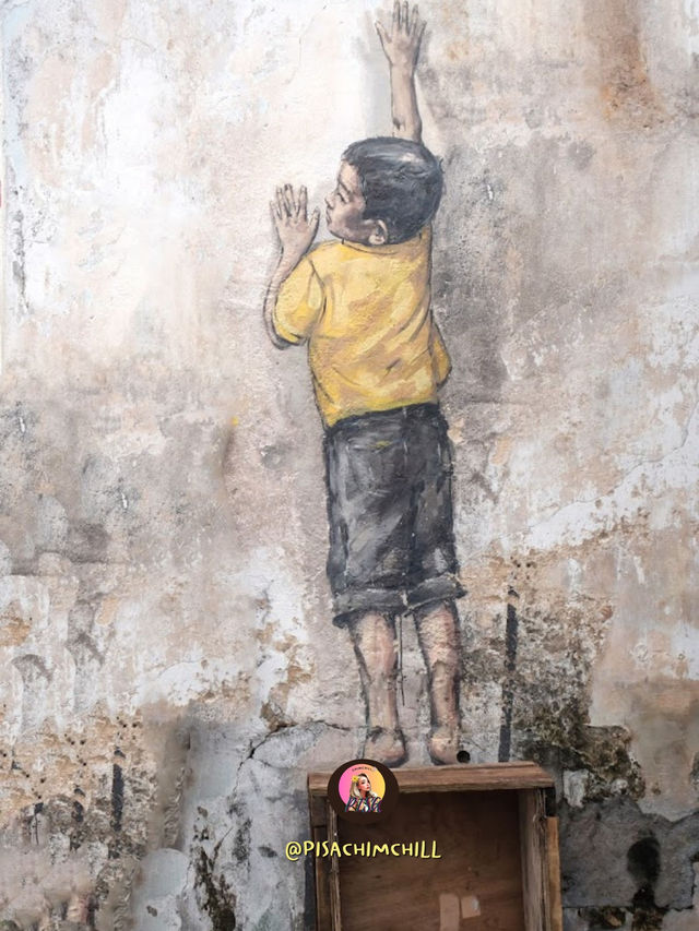Penang Street Art  เดินเล่นชมงานศิลป์