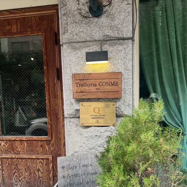 【韓国/ソウル】松坡洞グルメ🍽Trattoria CONME