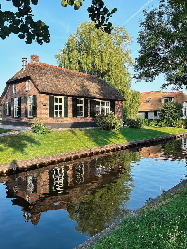 荷蘭🇳🇱 童話世界—羊角村Giethoorn 